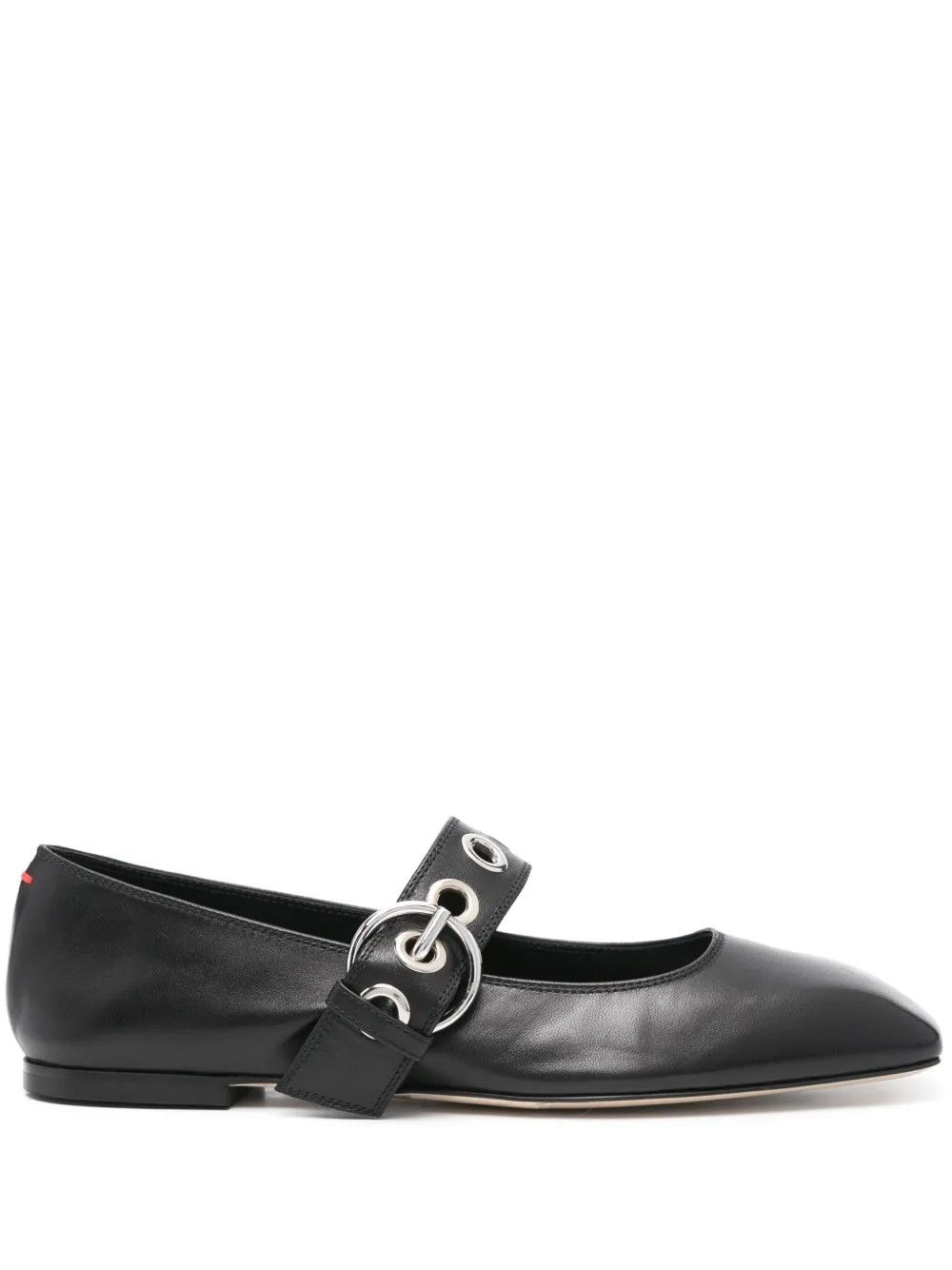 NAPPA LEATHER #BLACK AEYDE Shoes UMA EYELET