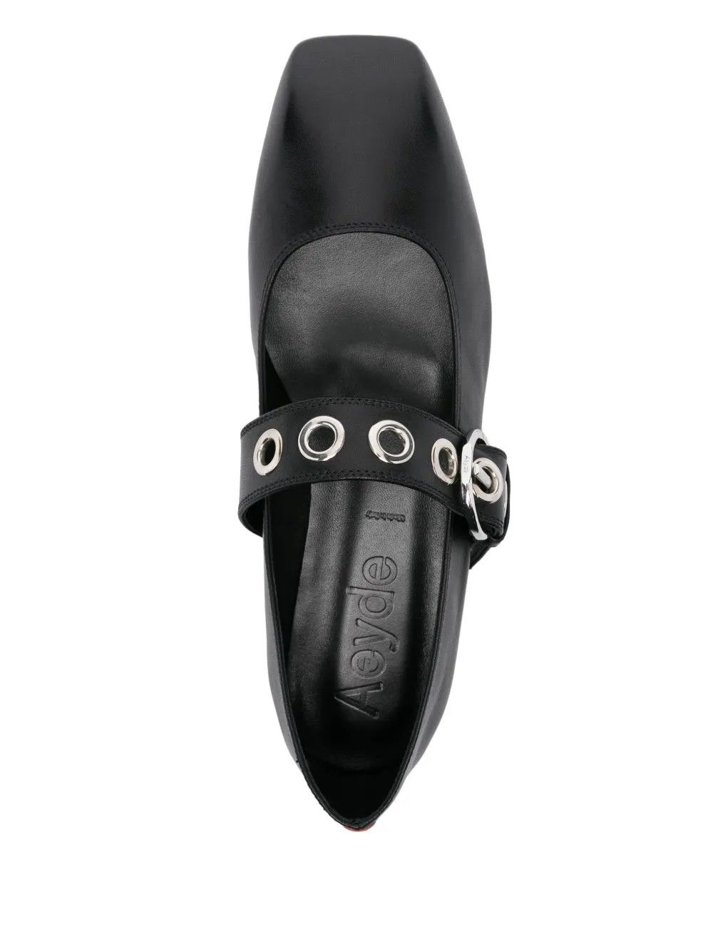 NAPPA LEATHER #BLACK AEYDE Shoes UMA EYELET