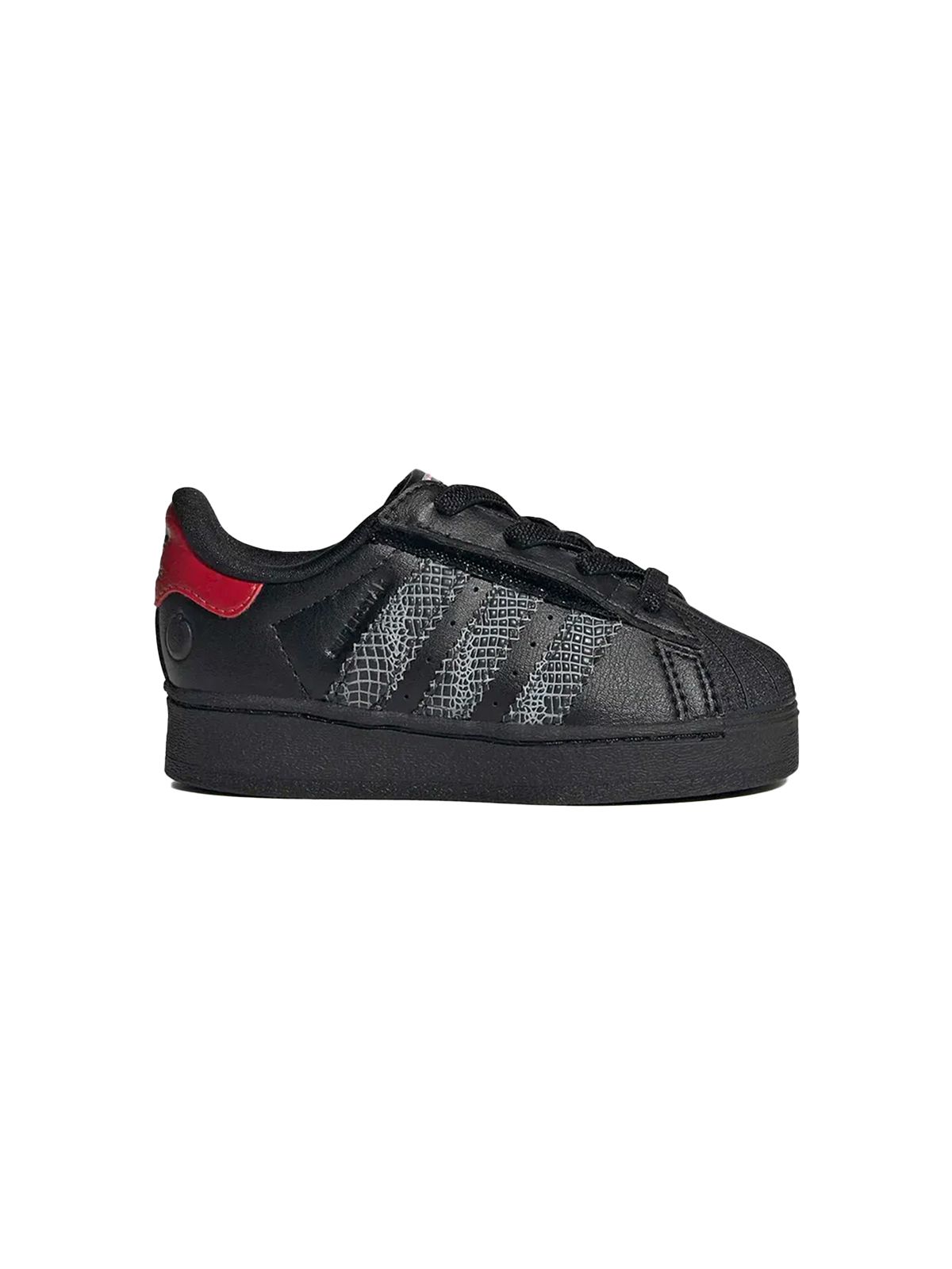 SUPERSTAR LED LIGHT #CBLACK/CBLACK/RED ADIDAS KIDS Scarpe IH6392