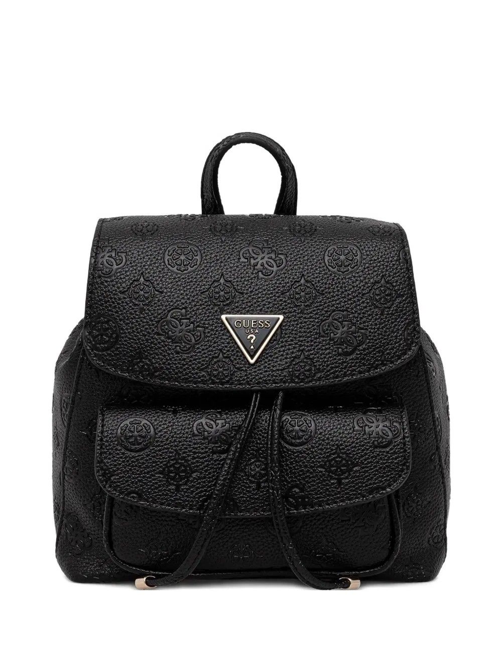 CRESIDIA II SML FLAP BACKPACK #BLACK LOGO GUESS  Bags HWPD98 88310 BLO