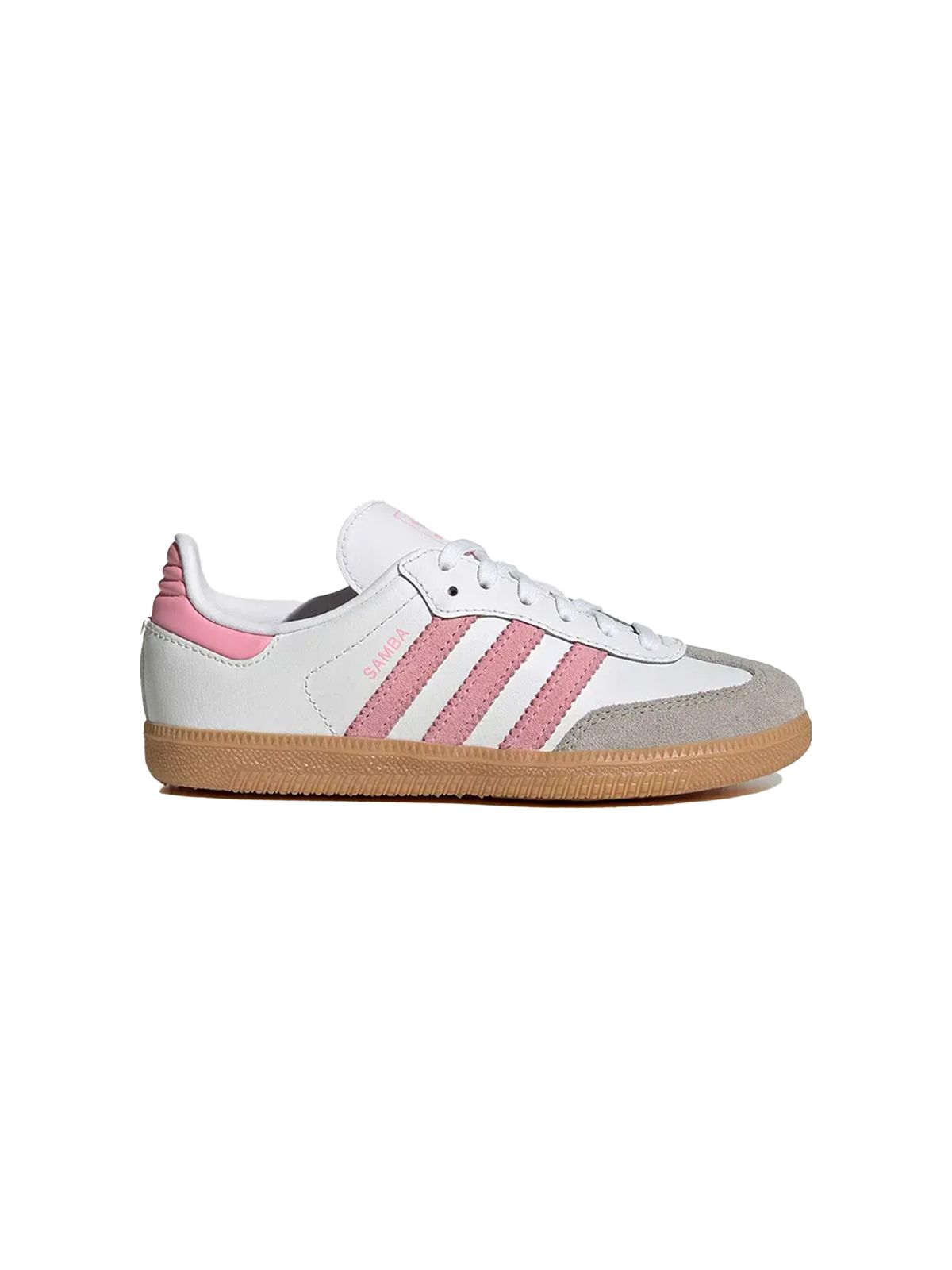 SAMBA OG C #FTWWHT/LTPINK/GUM3 ADIDAS KIDS Scarpe JQ2024