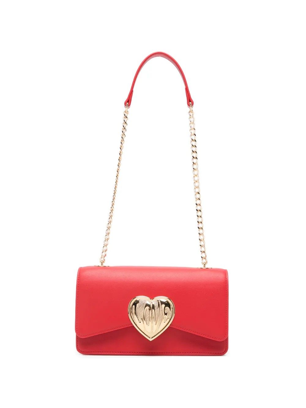BORSA VITELLO+PU ROSSO #50A LOVE MOSCHINO Borse JC4147PP1OL1650A