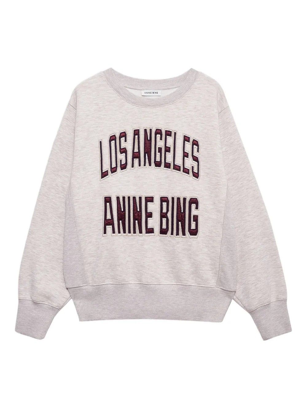 HARRY SHRUNKEN LA #OATMEAL MELANGE  ANINE BING Sweater A 08 11677 BGI15