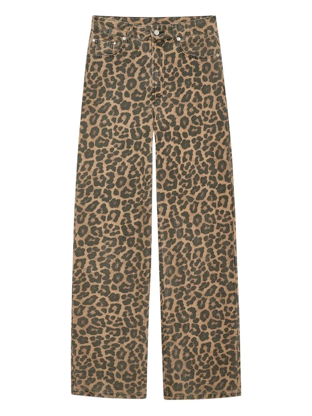 HUGH JEANS #LEOPARD  ANINE BING Jeans A 06 11765 MTL59