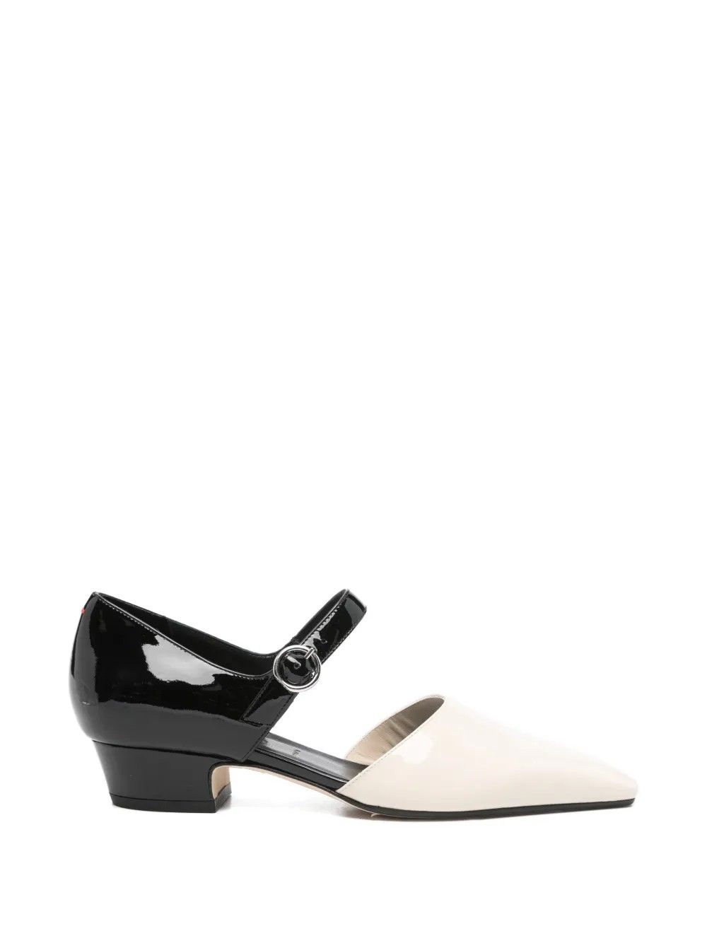 LEATHER #BLACK/CREAMY AEYDE Shoes YARA