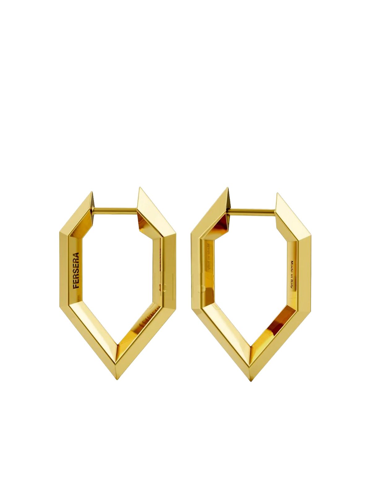 ORECCHINI #GOLD FERSERA Accessories HEXAGON EARRINGS