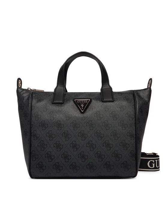 FOLLIE SMALL TOTE #COAL LOGO GUESS  Bags TWLB96 76019 CLO