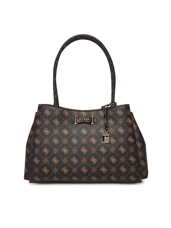 CARRIE LOGO GRLFRND CARRYALL #ESPRESSO LOGO GUESS  Bags HWGP98 98220 ESL