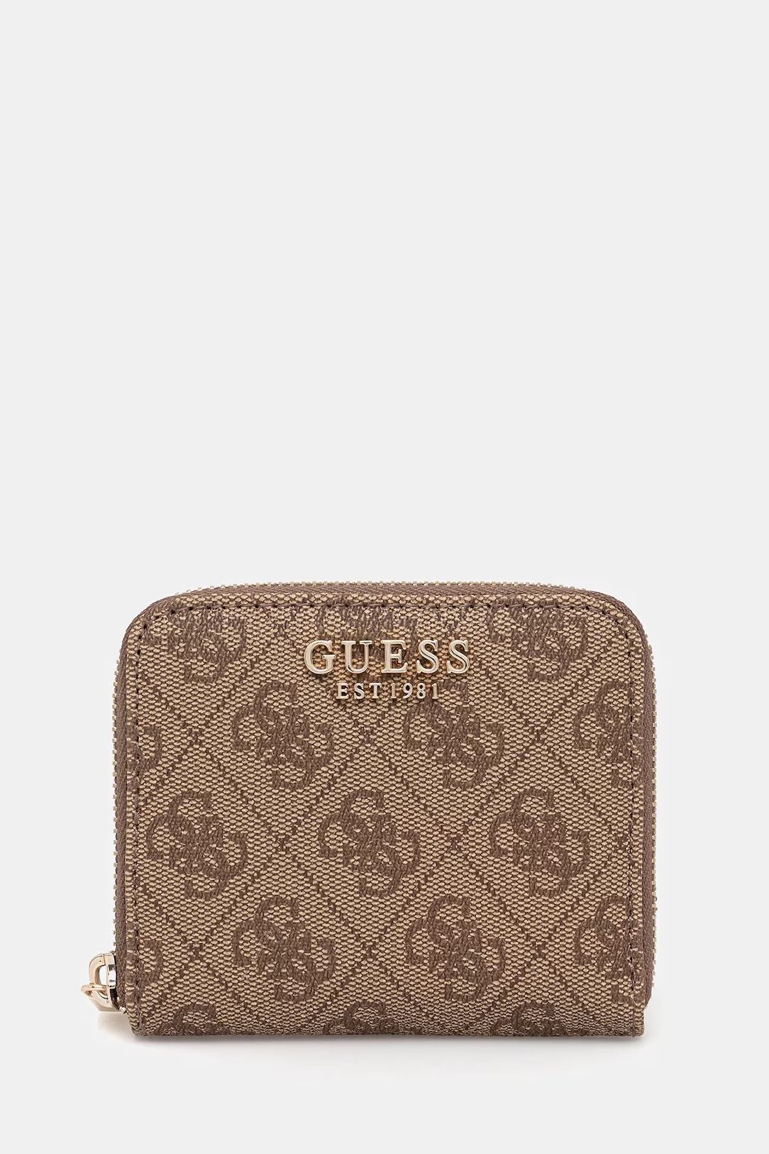 LAUREL II SLG SMALL ZIP AROUND #DARK TAUPE GUESS  Accessories SWBG74 59137 DRT