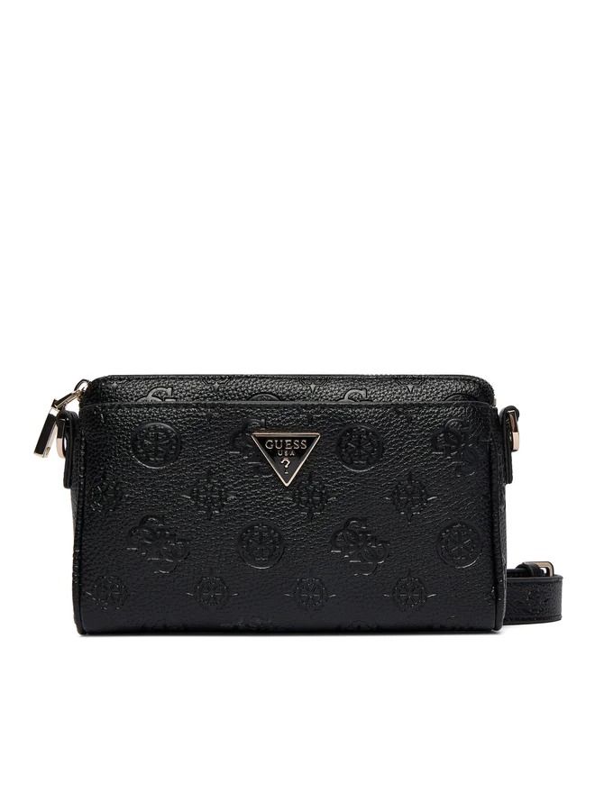 CRESIDIA II MINI XBODY TOP ZIP #BLACK LOGO GUESS  Bags HWPD98 88720 BLO