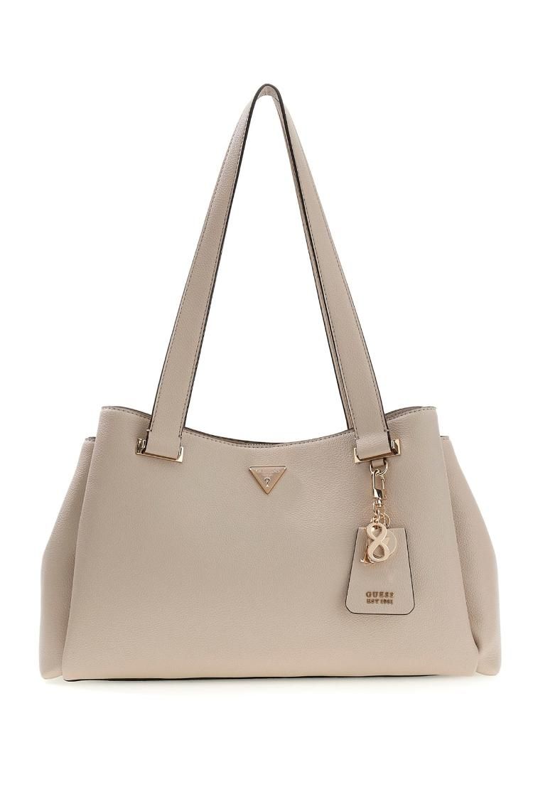 EVIE GIRLFRIEND CARRYALL #LIGHT TAUPE GUESS  Bags HWBG96 64220 LTA