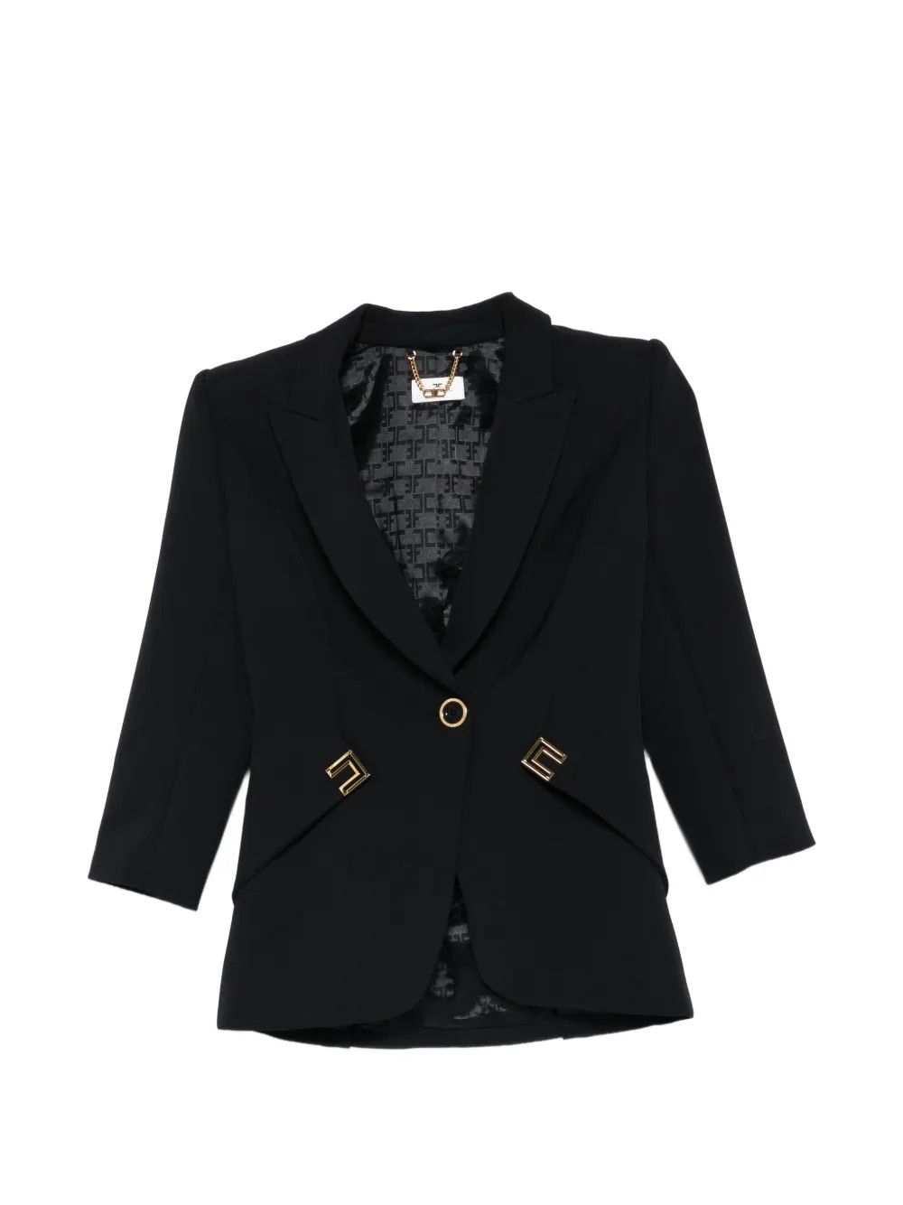 GIACCA NERO #110 ELISABETTA FRANCHI Capispalla GI21561E2