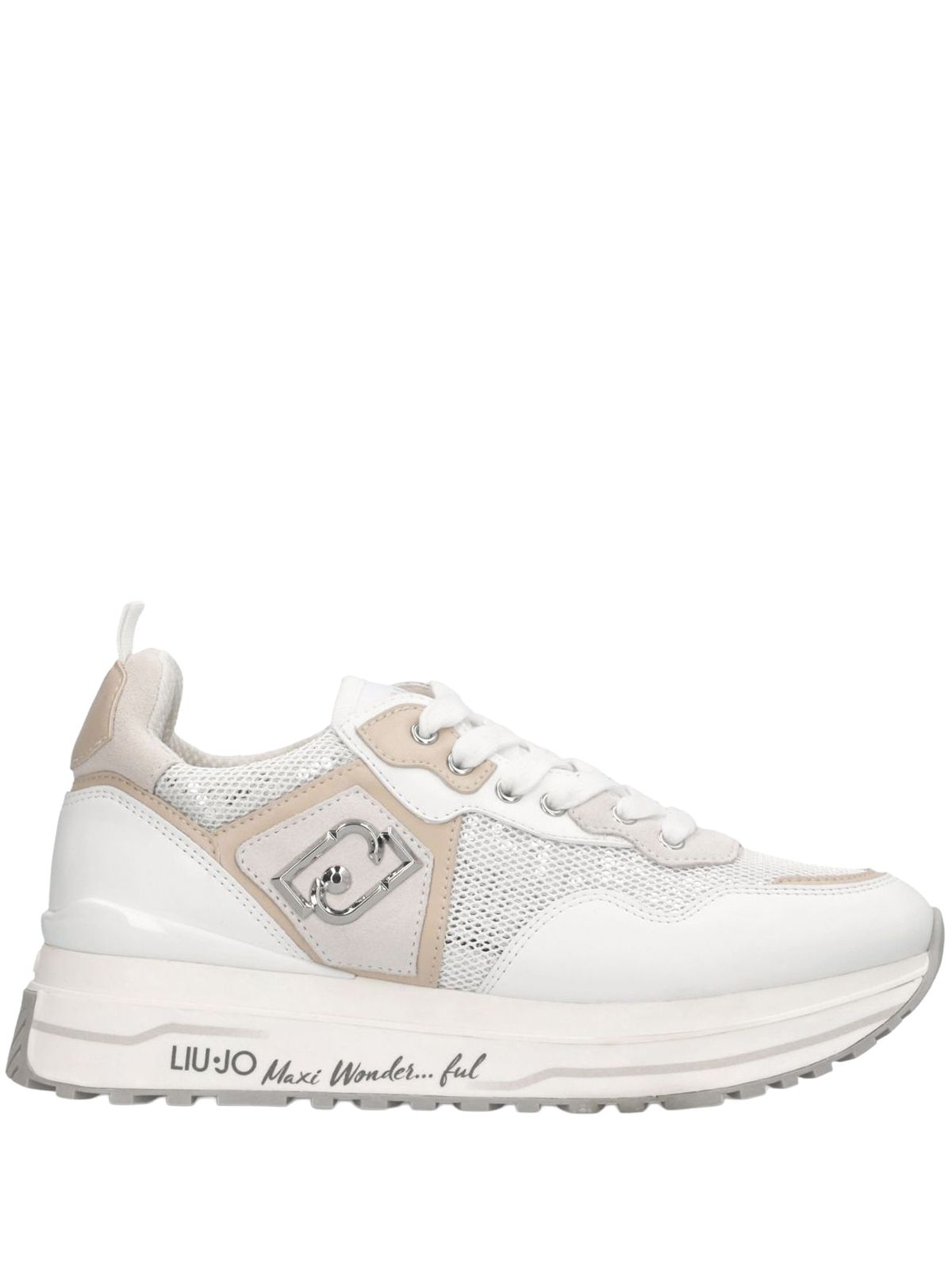MAXI WONDER 01 WHITE #01111 LIU JO Scarpe BA6009PX07701111