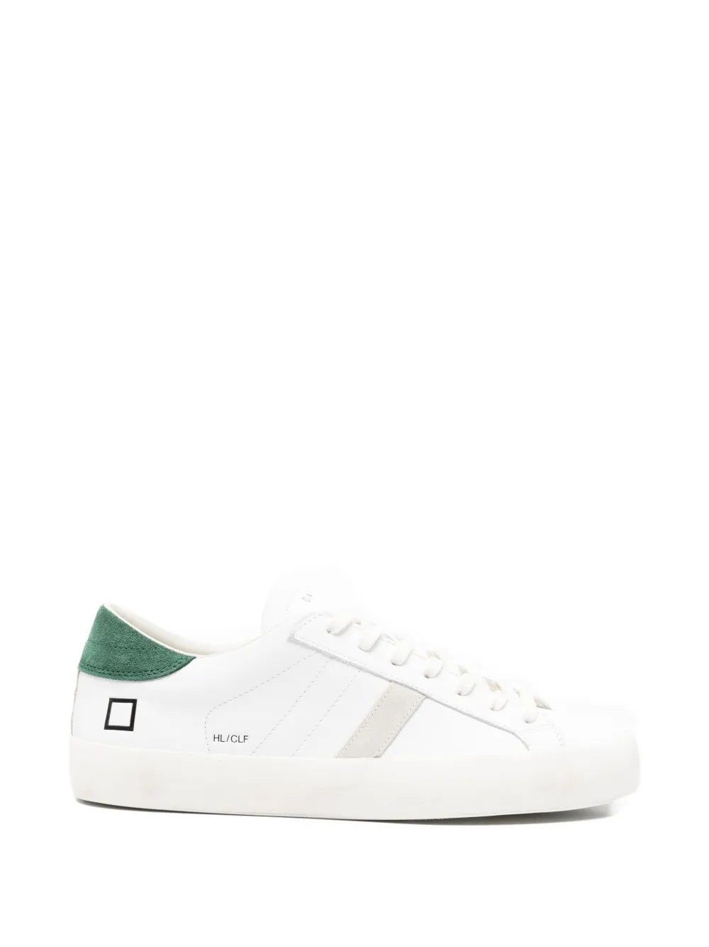 HILL LOW CALF #WHITE-GREEN D.A.T.E. Shoes M441 HL CA WG