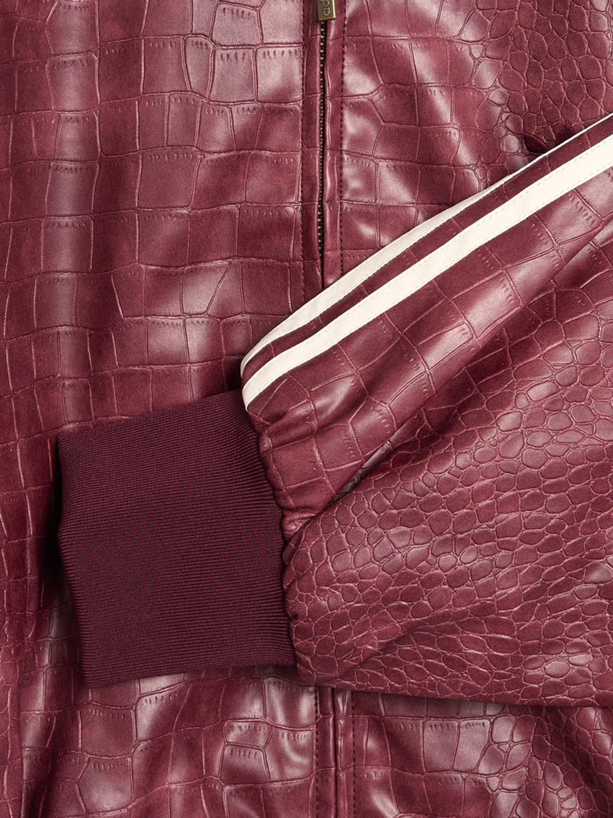 SST PLTHR JKT #MAROON ADIDAS ORIGINALS Capispalla KD8792