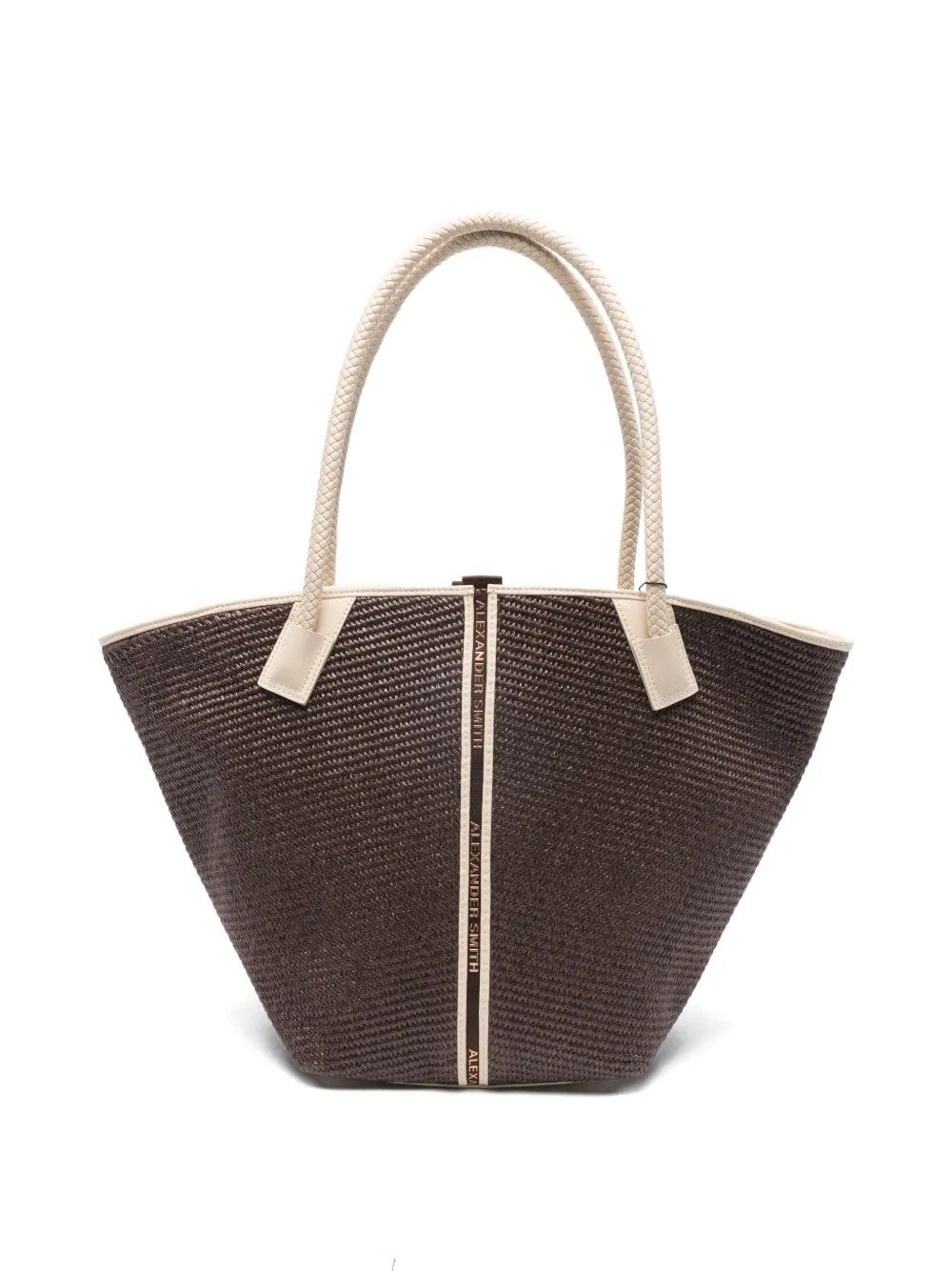 LAUREN LARGE B172 #DK BROWN/SAND ALEXANDER SMITH  Borse ABBDLRWL