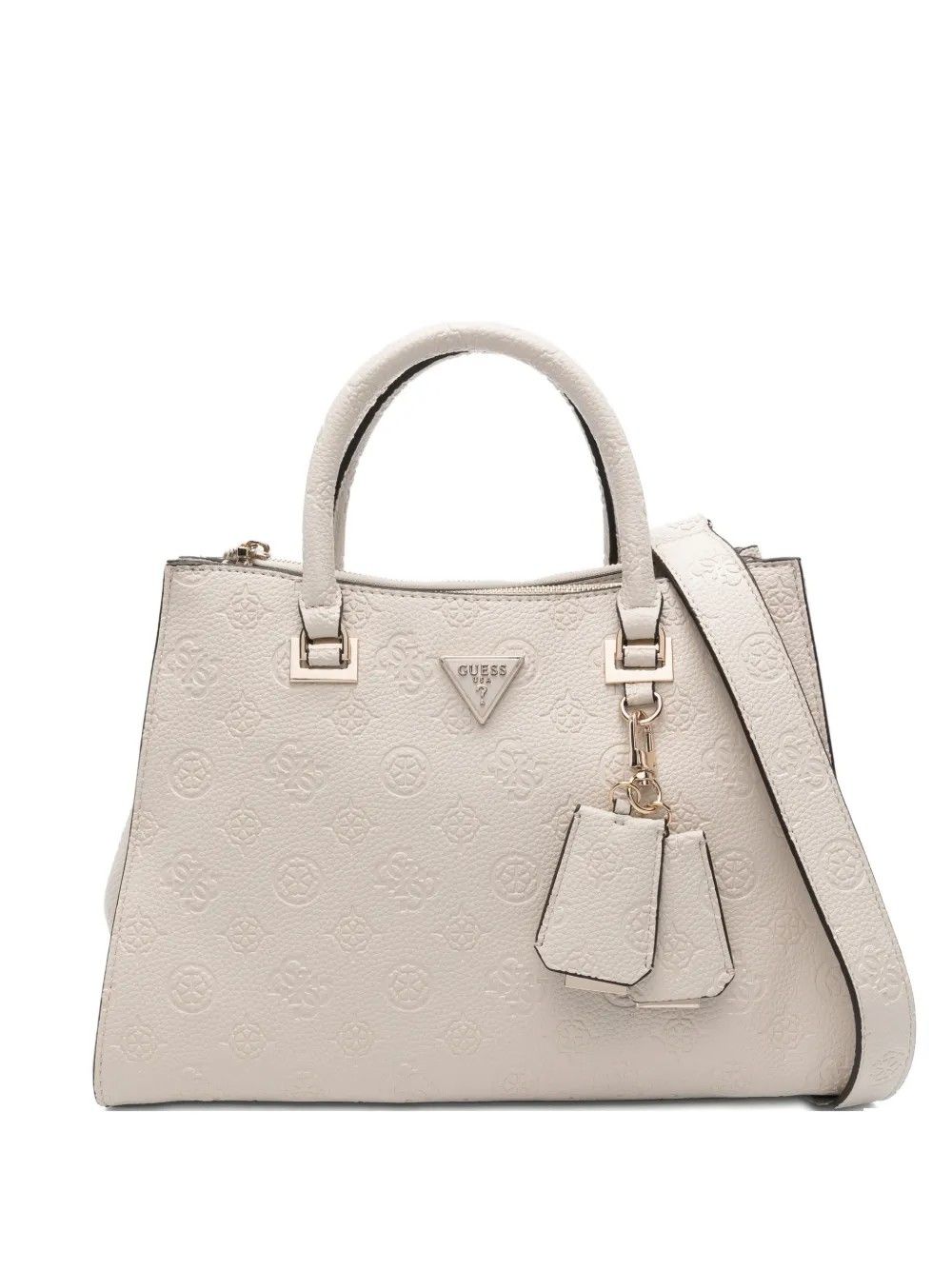 CRESIDIA II SOCIETY SATCHEL #OFF WHITE LOGO GUESS  Borse HWPD98 88070 OFL