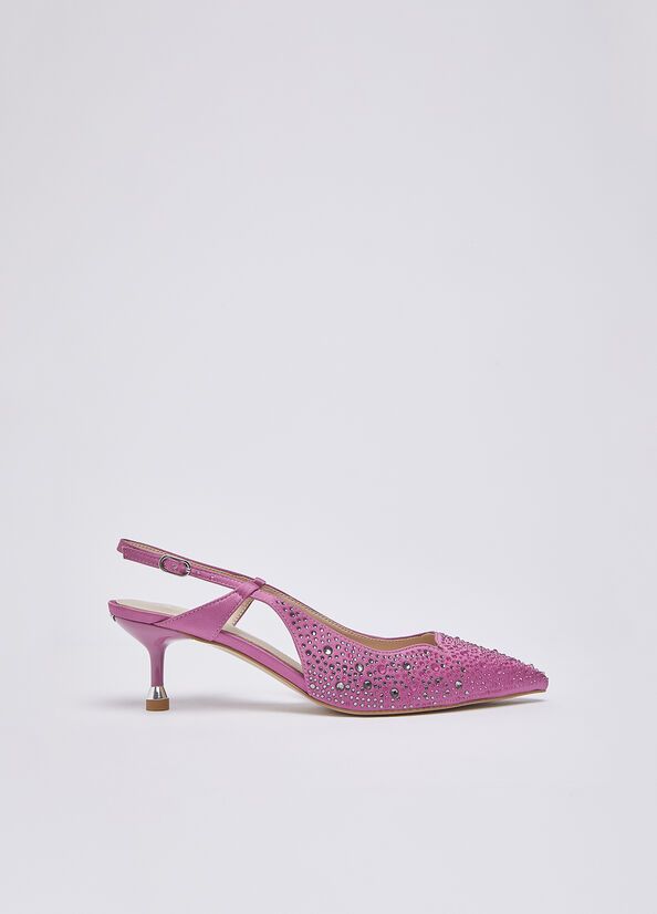 MY DEVA 14 SATIN/STRASS MAUVE #S1207 LIU JO Scarpe SXX015TX001S1207