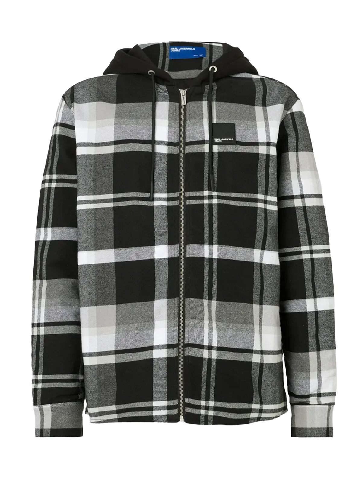 KLJ CHECK JACKET BLACK/WHITE #998 KARL LAGERFELD Capispalla B1M14022