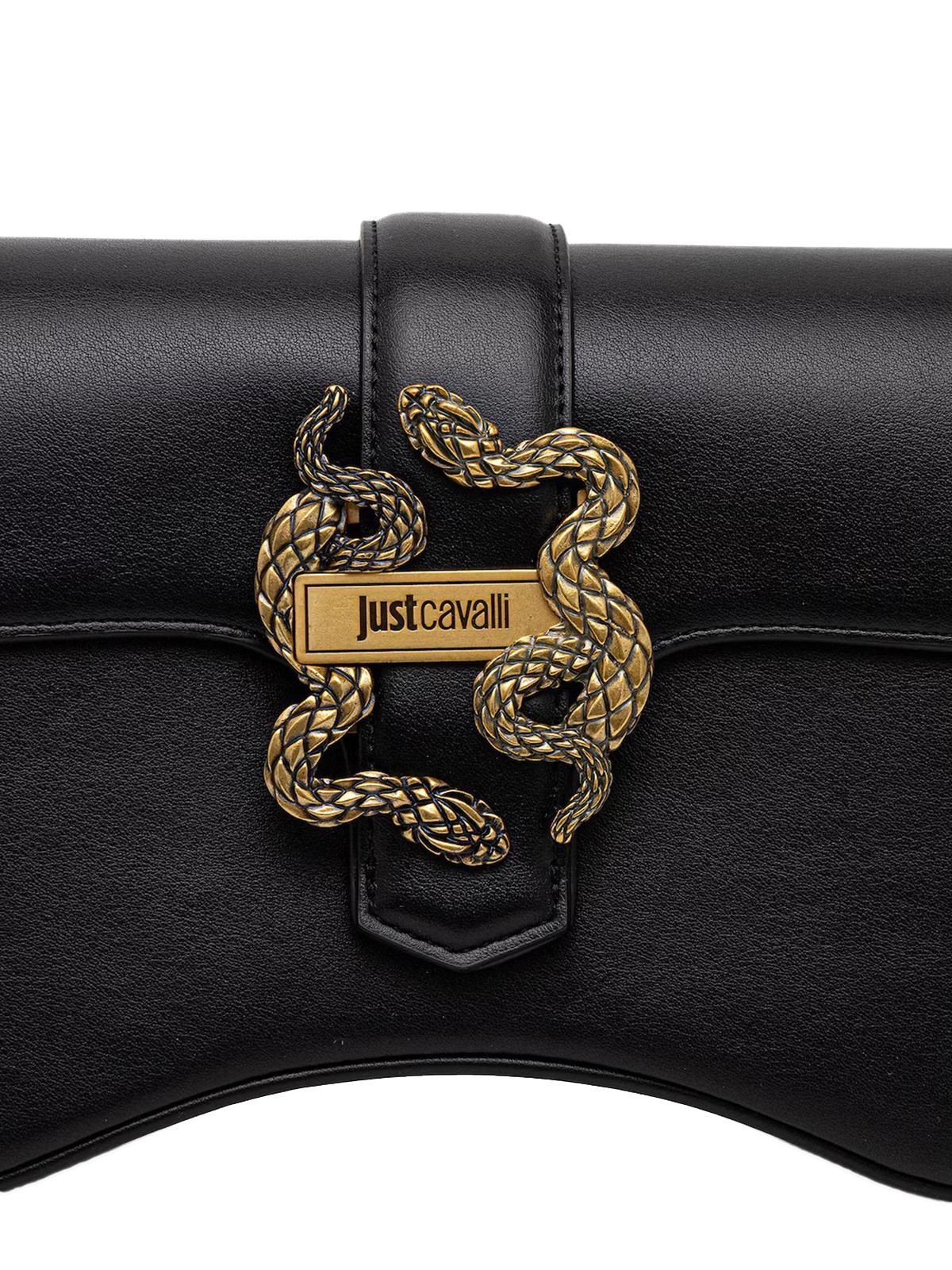 JC A ICONIC SNAKES BLACK #899 JUST CAVALLI Bags 80RA4BA1 ZSA89