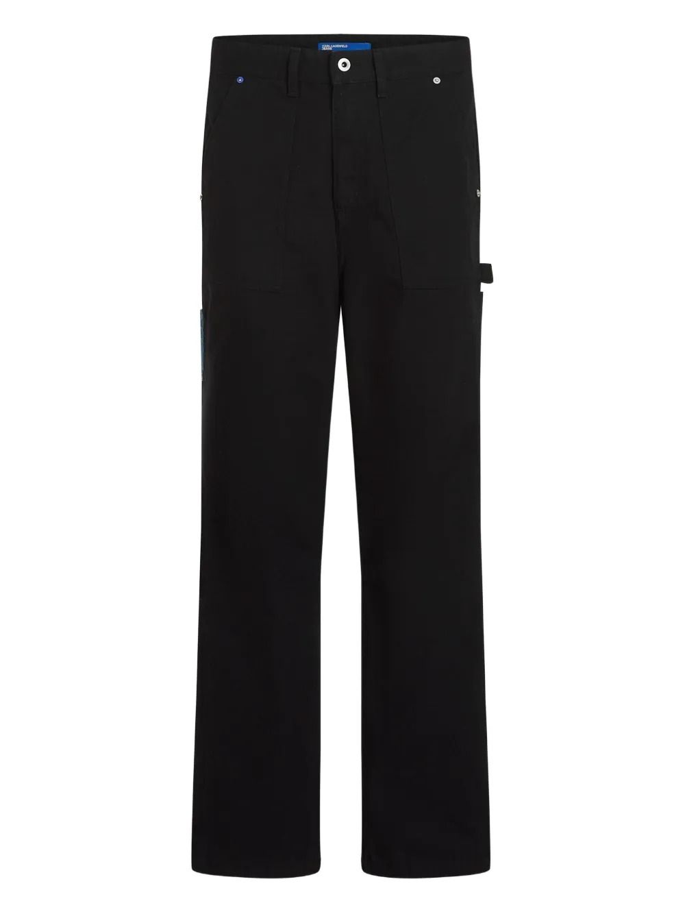 KLJ MIX CARPENTER PANT WASHED BLU-BLACK #1GK KARL LAGERFELD Pantaloni B1M10031