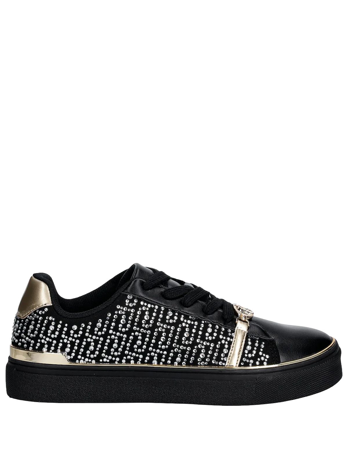 KIKI 01 MICROFIBER/STRASS MO BLACK #22222 LIU JO Scarpe BA6059TX52222222