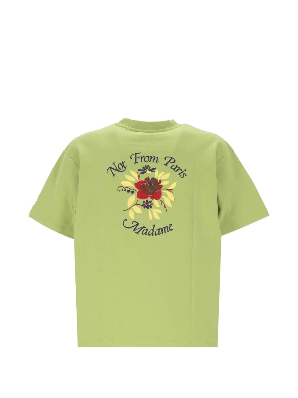 T-SHIRT SLOGAN ROSE #LIGHT OLIVE DROLE DE MONSIEUR T-shirt J TS210 CO002 LOL