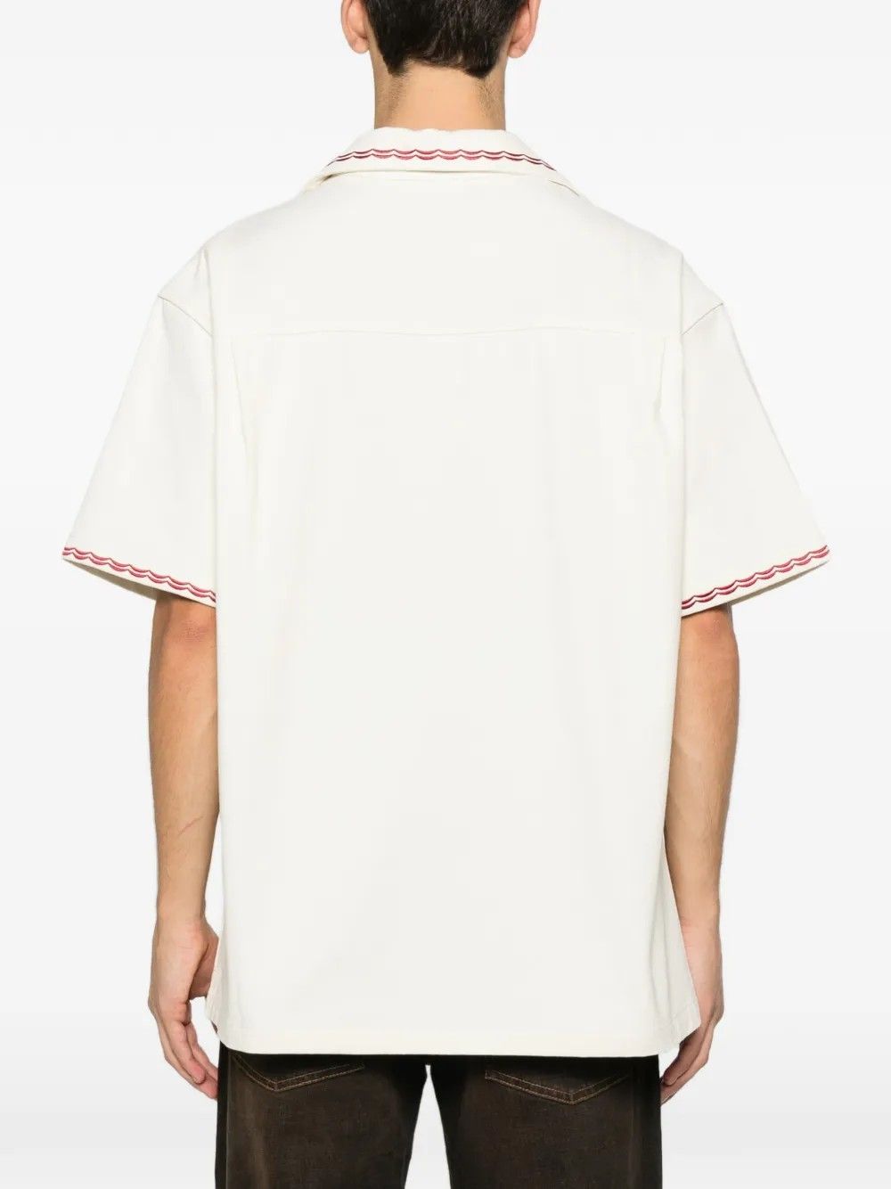CHEMISE COCKTAIL #OFF WHITE DROLE DE MONSIEUR Camicie J SH227 CO215 OW