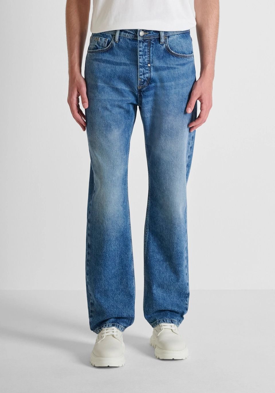 JEANS BRAD FLARED STRAIGHT FIT BLUE #7010 ANTONY MORATO Jeans MMDT00295 FA700137 W02189