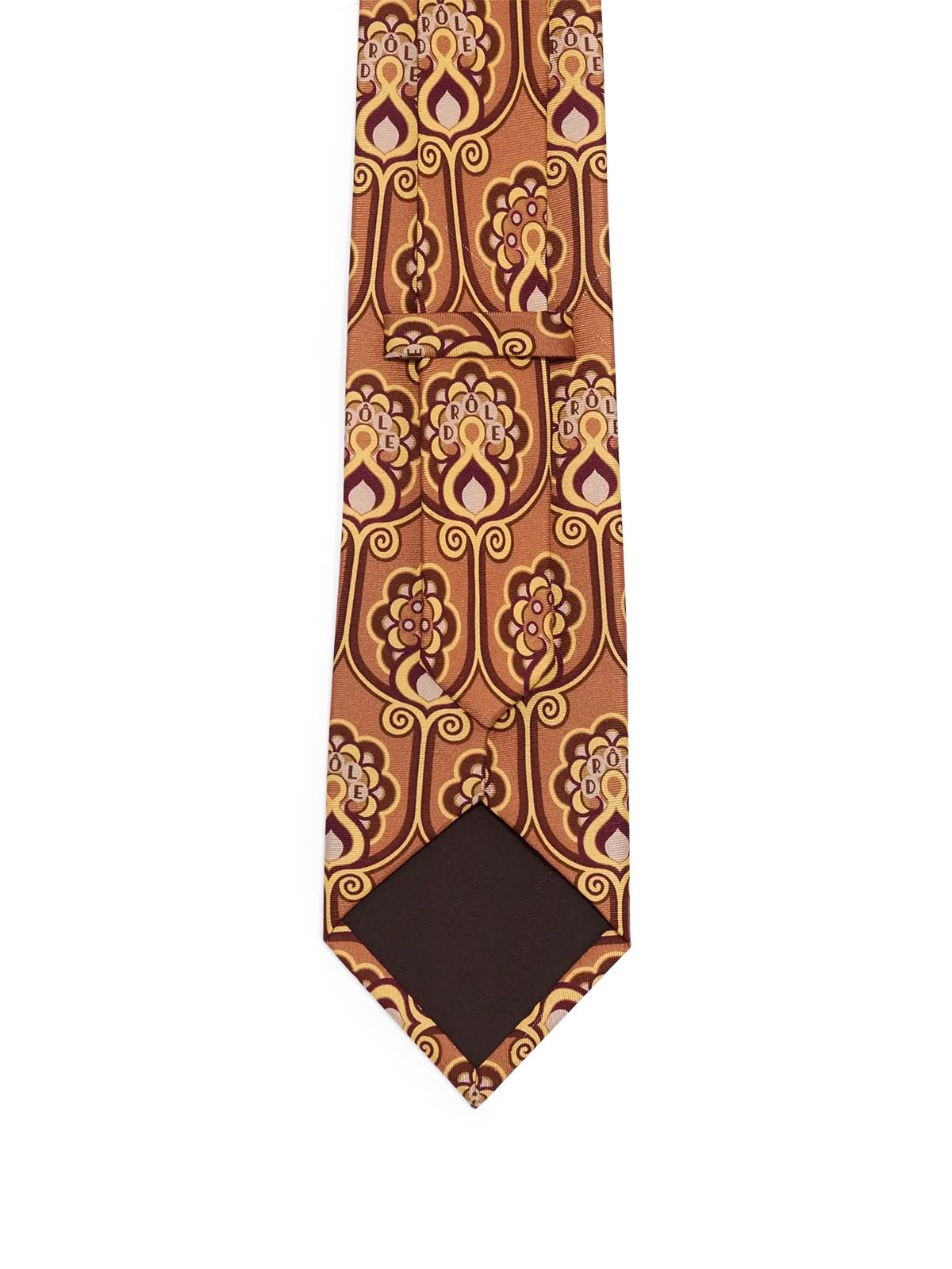 CRAVATE TAPISSERIE FLORALE #OLD PINK DROLE DE MONSIEUR Accessori J TI002 SE021 OPI