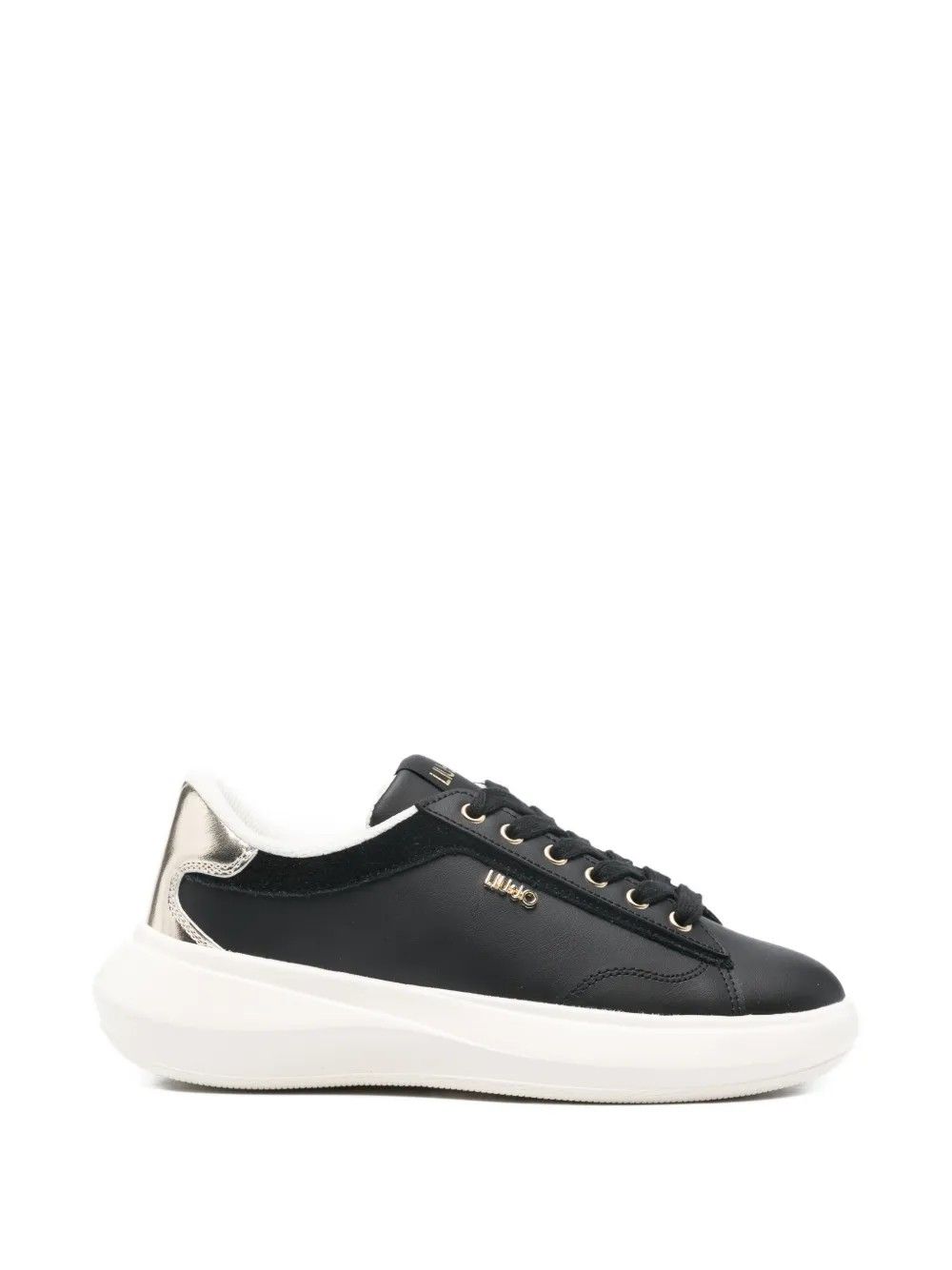 CASPER 01 CALF LEAT. BLACK/LT. GOLD #S1189 LIU JO Scarpe BA6069P0304S1189