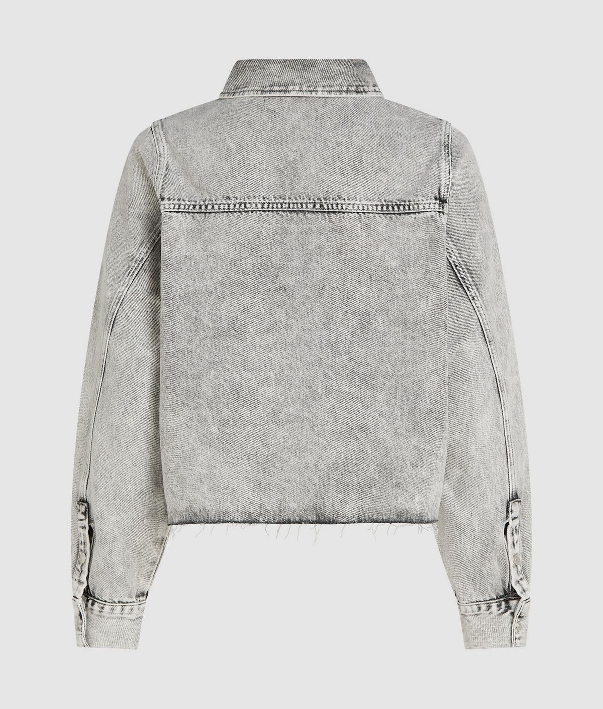 KLJ DENIM BLOUSE BLEACHED GREY #21H KARL LAGERFELD Capispalla B1W11022