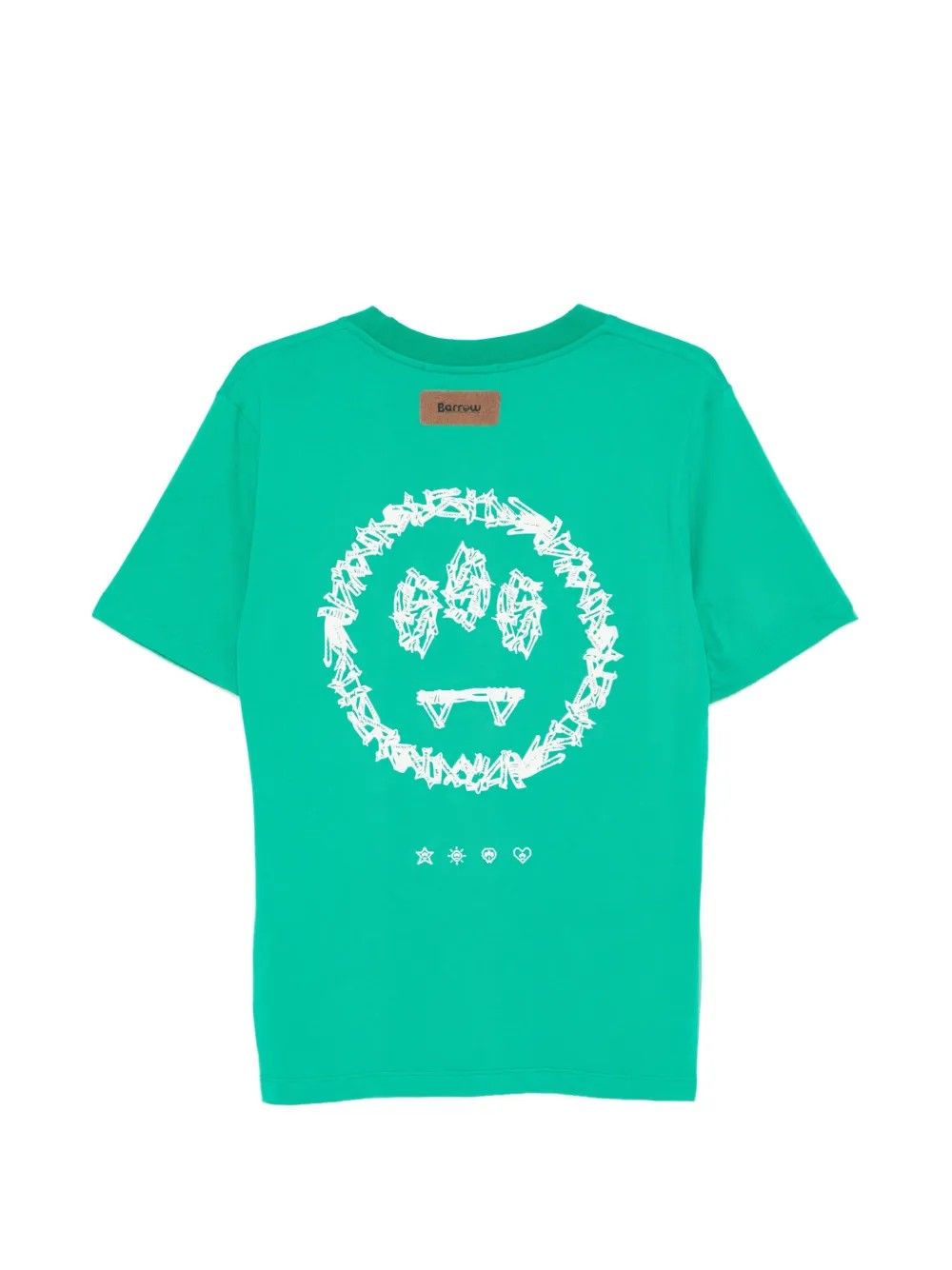 JERSEY T-SHIRT UNISEX VERDE/GREEN #080 BARROW T-shirt S6BWUATH085