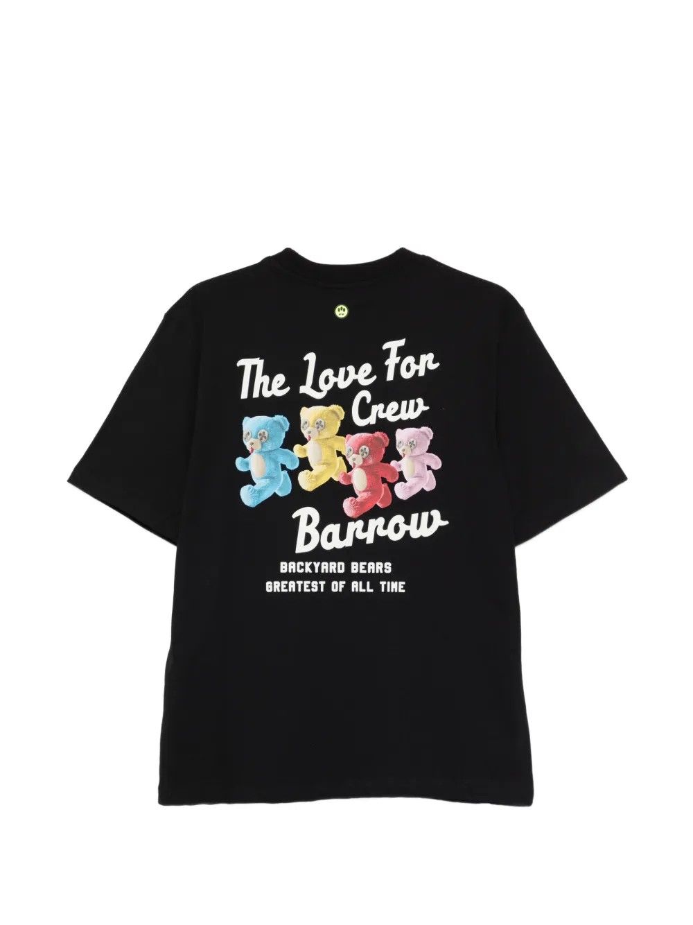 JERSEY T-SHIRT UNISEX NERO/BLACK BARROW T-shirt S6BWUATH077