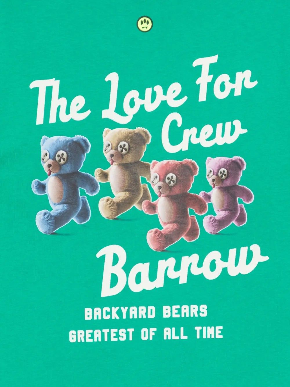 JERSEY T-SHIRT UNISEX VERDE/GREEN #080 BARROW T-shirt S6BWUATH077