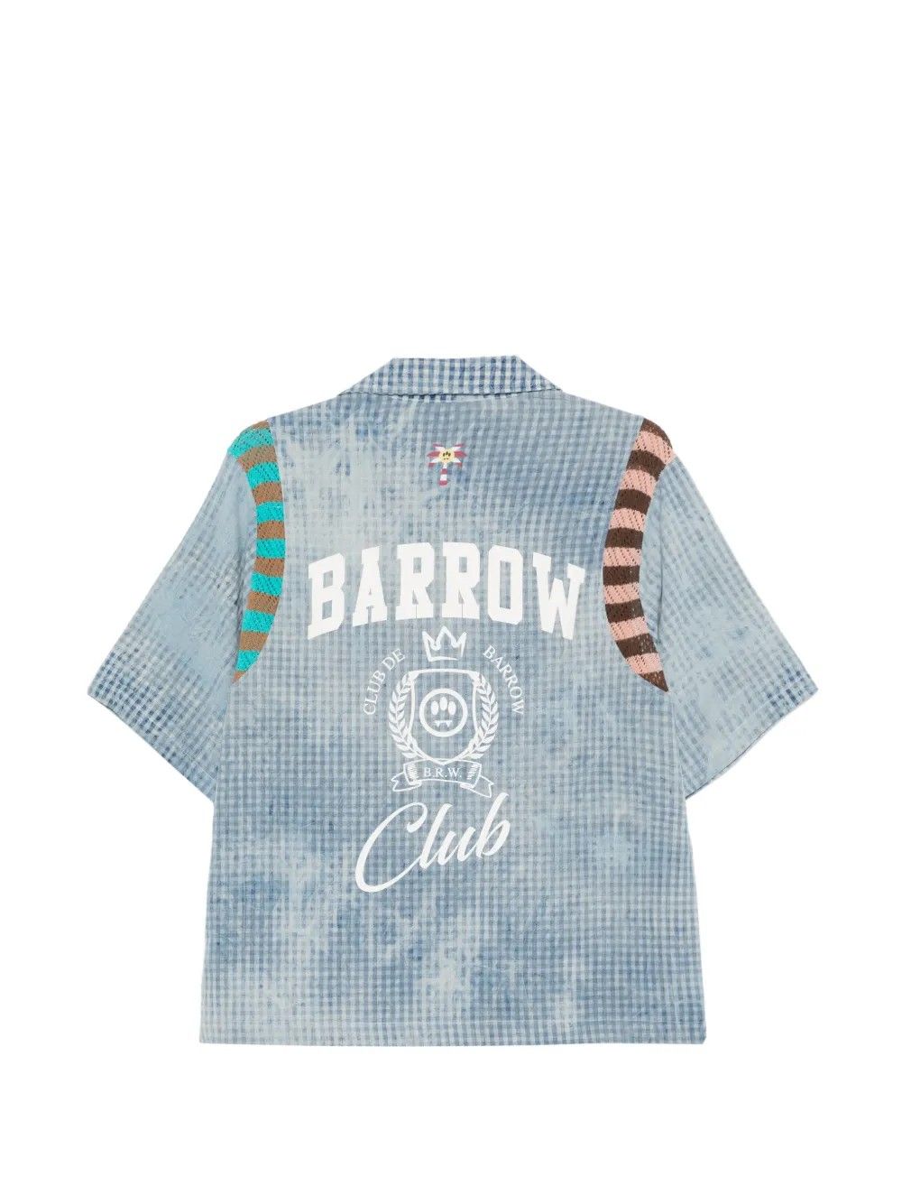 POPELINE SHIRT UNISEX DENIM BLU CHIARO/LIGHT BLUE DENI #172 BARROW Camicie S6BWUASI055