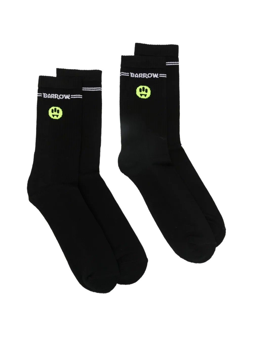 SOCKS UNISEX PZ.2 NERO-COCCO/BLACK-COCONUT #INT08 BARROW Accessori S6BWUASO106