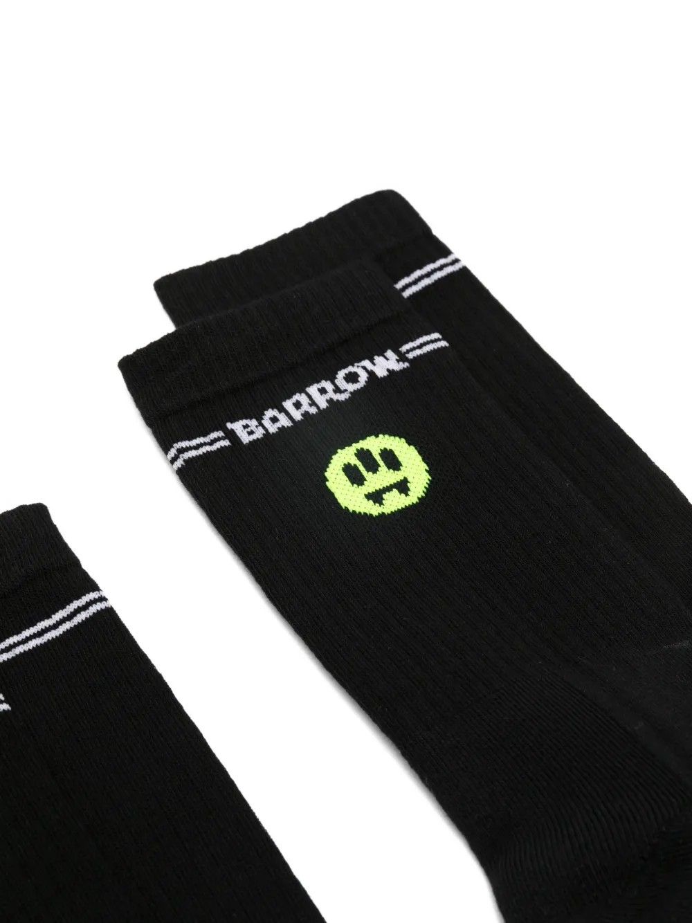 SOCKS UNISEX PZ.2 NERO-COCCO/BLACK-COCONUT #INT08 BARROW Accessori S6BWUASO106