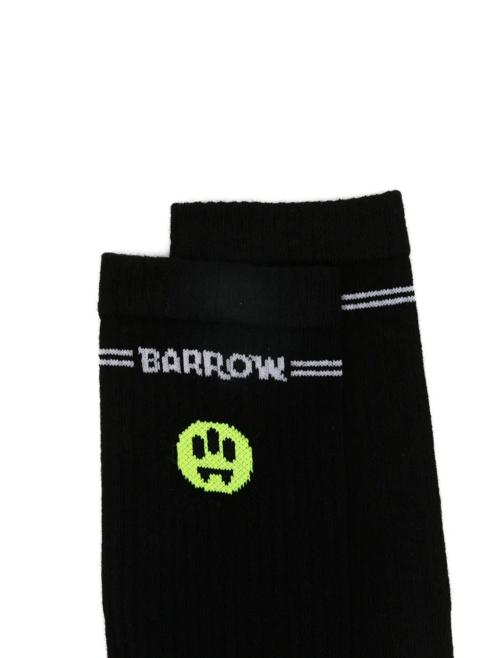 SOCKS UNISEX PZ.2 NERO-NERO/BLACK-BLACK #INT08 BARROW Accessori S6BWUASO106