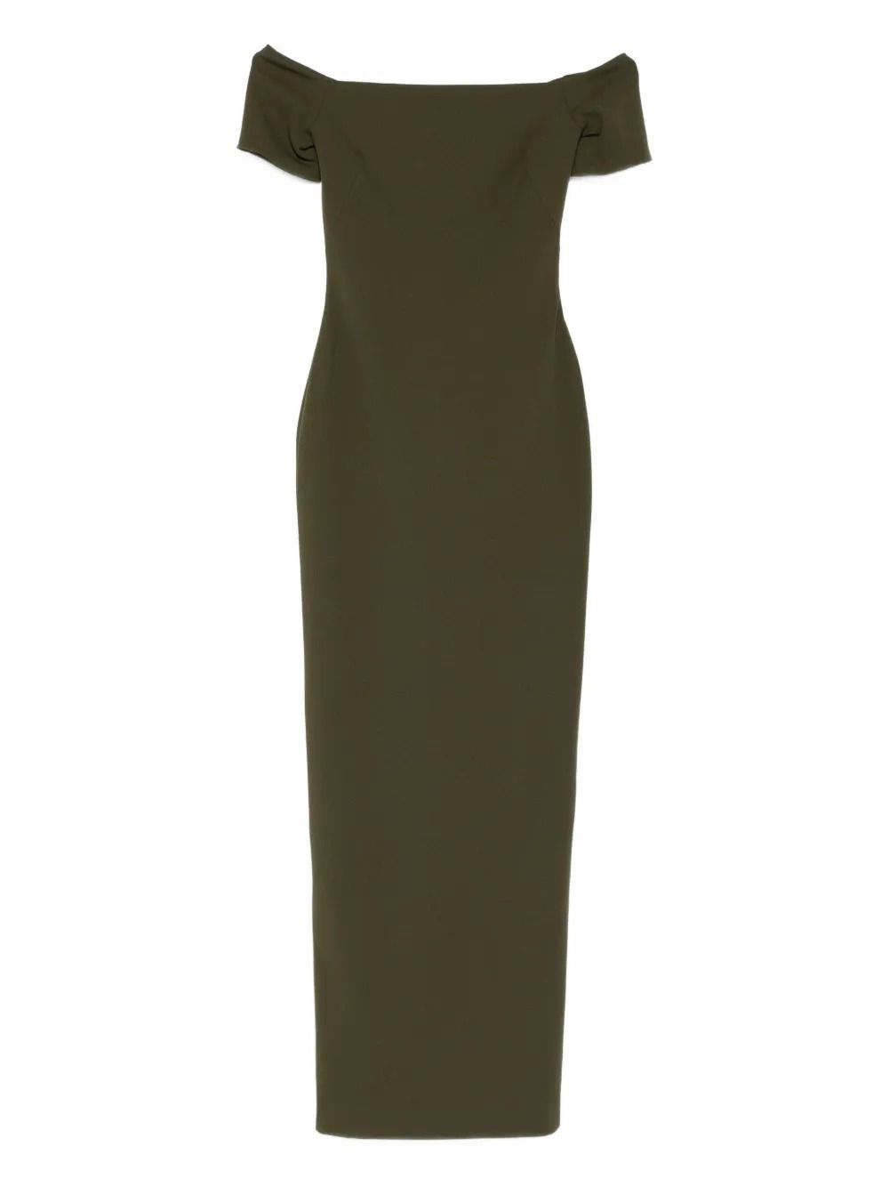 NILE MAXI DRESS #DARK OLIVE SOLACE LONDON Vestiti OS46026