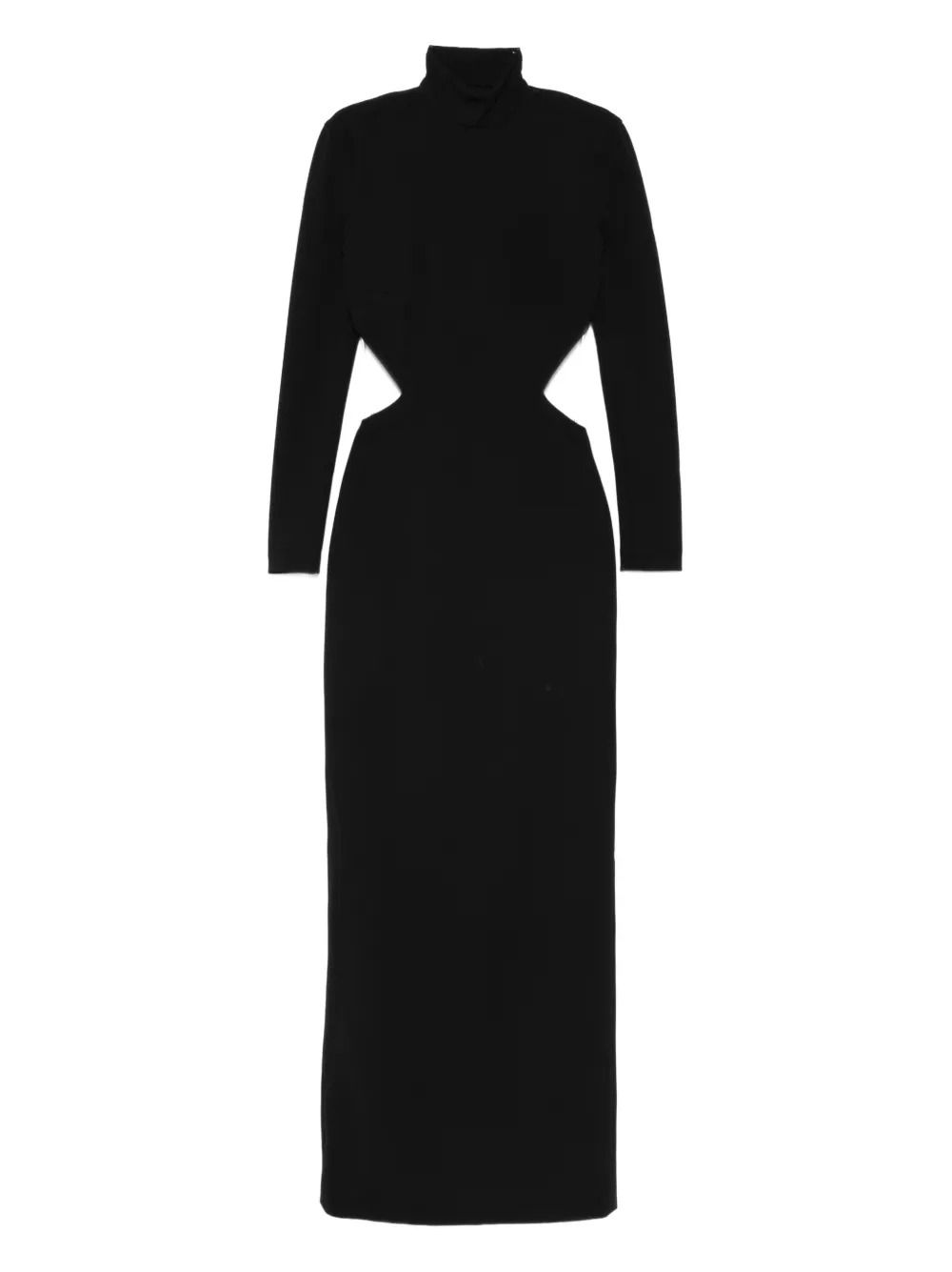 WILMA MAXI DRESS #BLACK SOLACE LONDON Vestiti OS46036