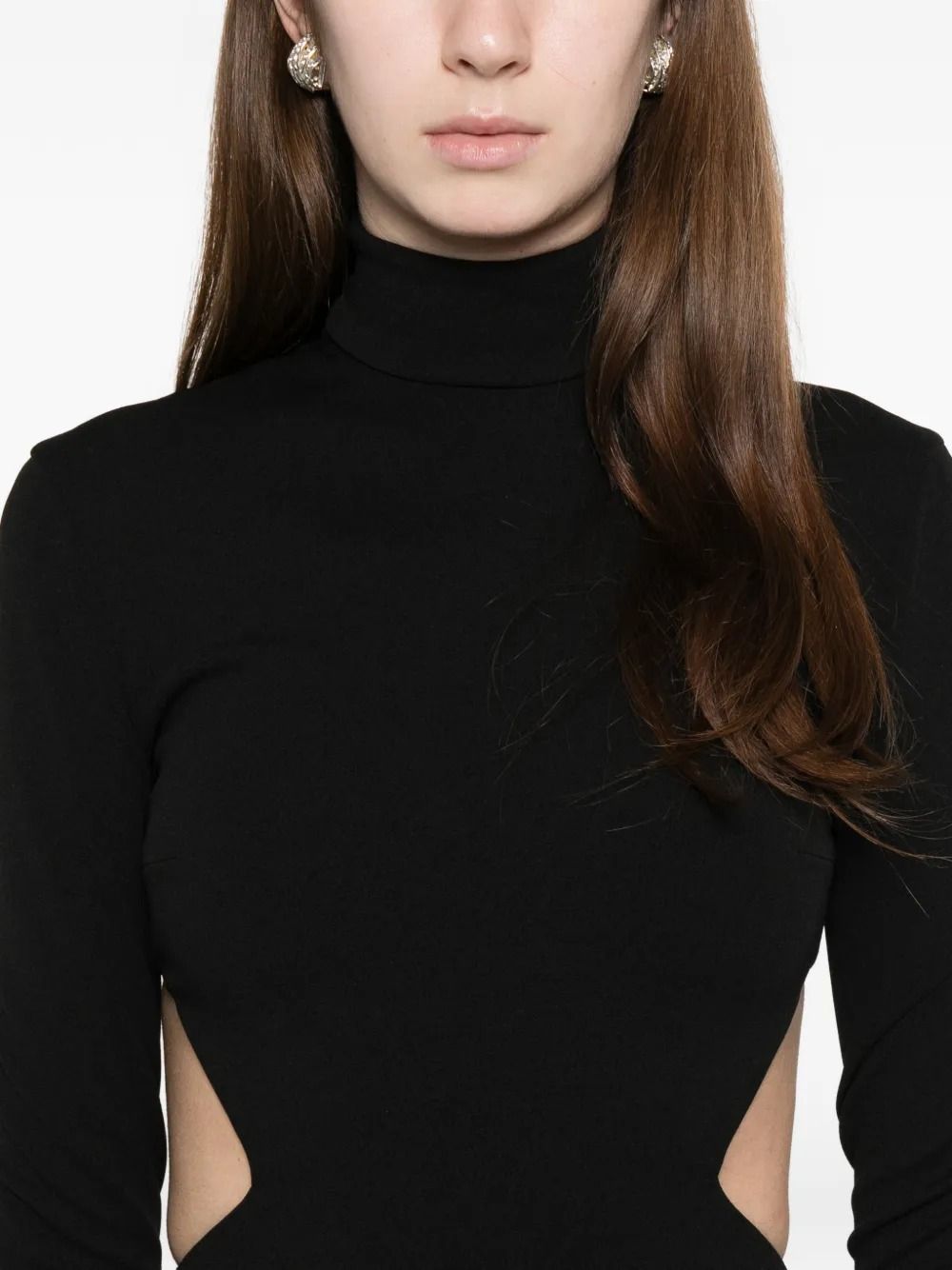 WILMA MAXI DRESS #BLACK SOLACE LONDON Vestiti OS46036