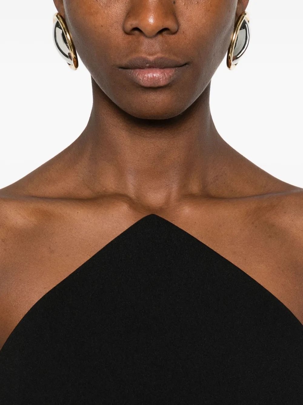 ADA MIDI DRESS #BLACK SOLACE LONDON Dress OS46041