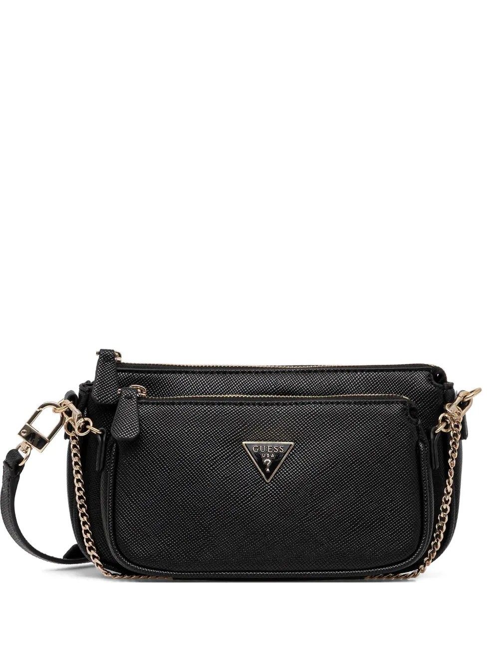 NOELLE II DBL POUCH CROSSBODY #BLACK GUESS  Bags HWZG96 72710 BLA