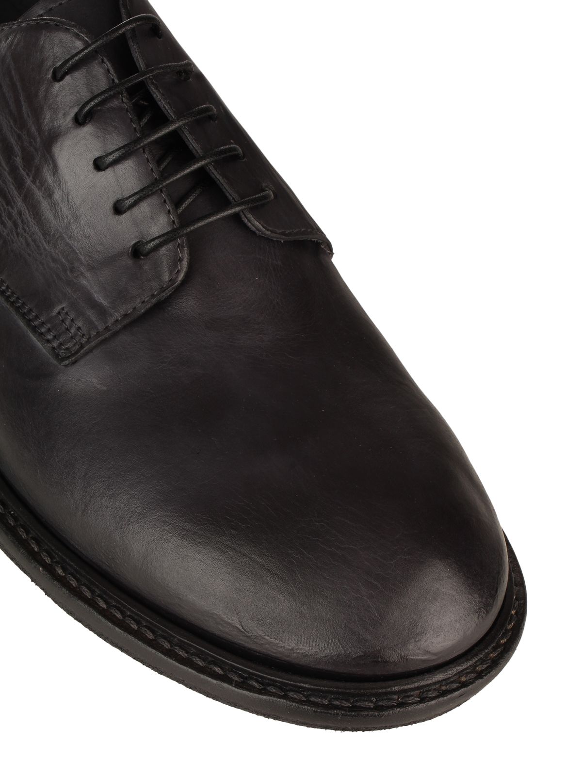 ALLACCIATA UOMO VITELLO VEGETALE #ANTRACITE MOMA Shoes 22602A