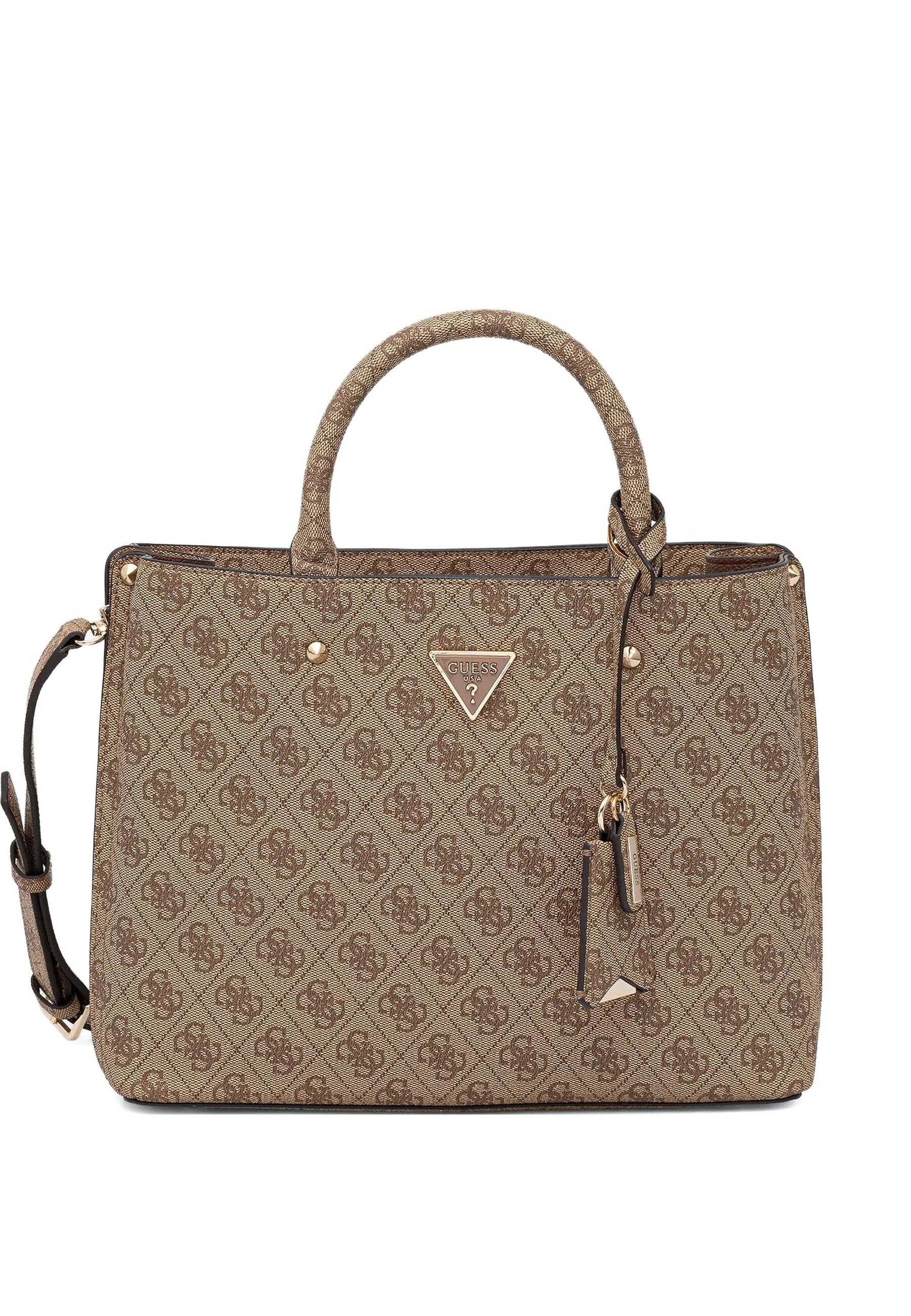 MERIDIAN II GIRLFRIEND SATCHEL #LATTE LOGO GUESS  Bags HWSG69 74060 LTL