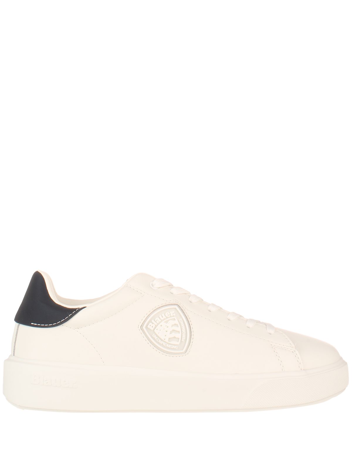 BUCK07 #WHITE/NAVY BLAUER Scarpe S6BUCK07/LEA