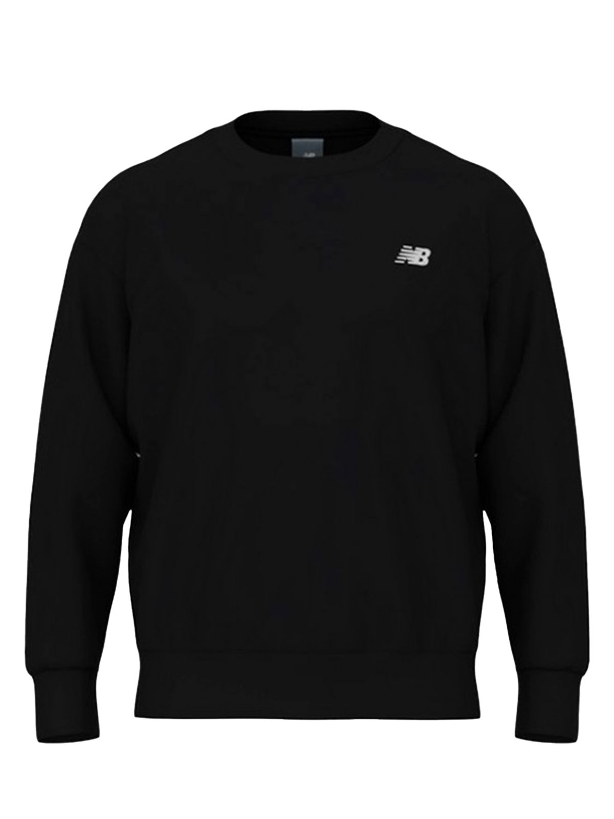 SPORT ESSENTIALS FRENCH TERRY CREW #BLACK NEW BALANCE Sweater MT41507BK