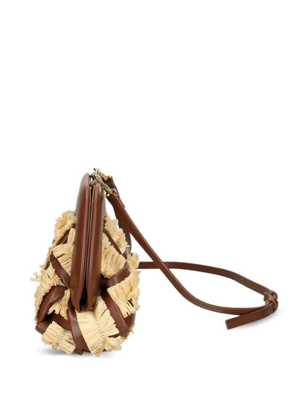 BIOS MEDIUM  INTRECCIO RAFIA FAIR BROWN #1208B THEMOIRÈ Borse 261WTMBM0 OIRA