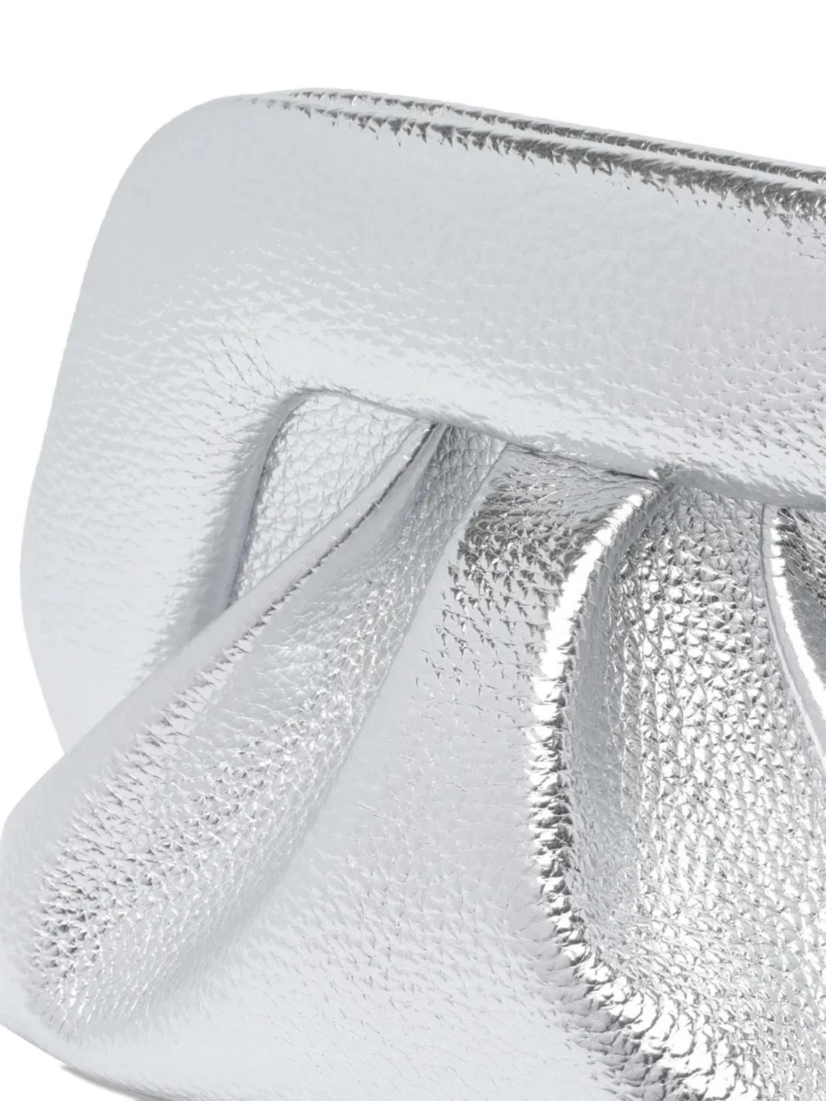 BIOS SMALL BOTTALATO LAMINATO SILVER #0018A THEMOIRÈ Bags 261WTMBS0 OOBL